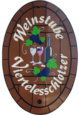 Logo Weinfass Viertelesschlotzer Weinstube Viertelesschlotzer Stuttgart